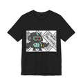 Robot Graphic Tee — 'I Am Not Inevitable' AI Cartoon T-Shirt