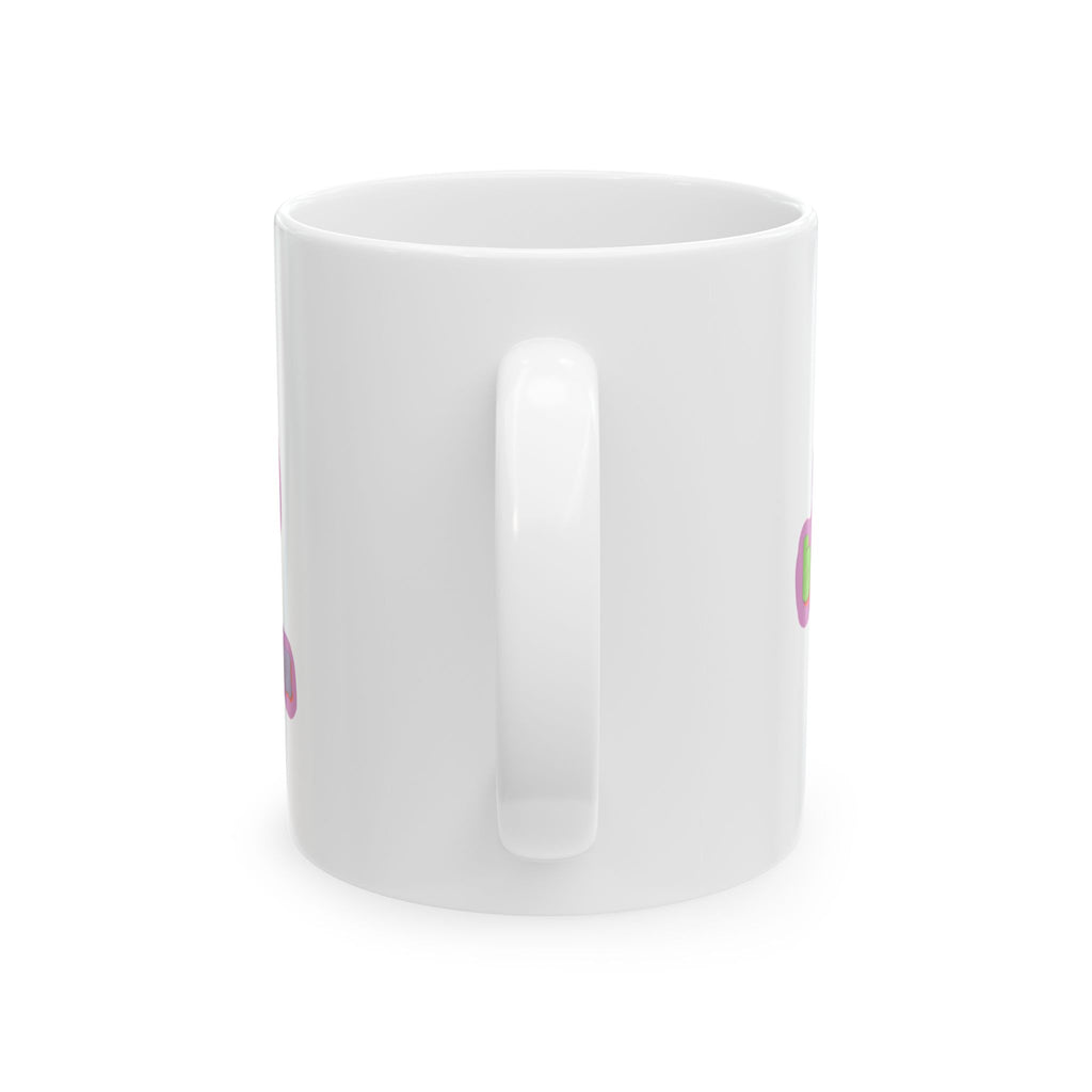 Not gay as in happy but Queer as in fuck you Ceramic Mug, (11oz, 15oz)