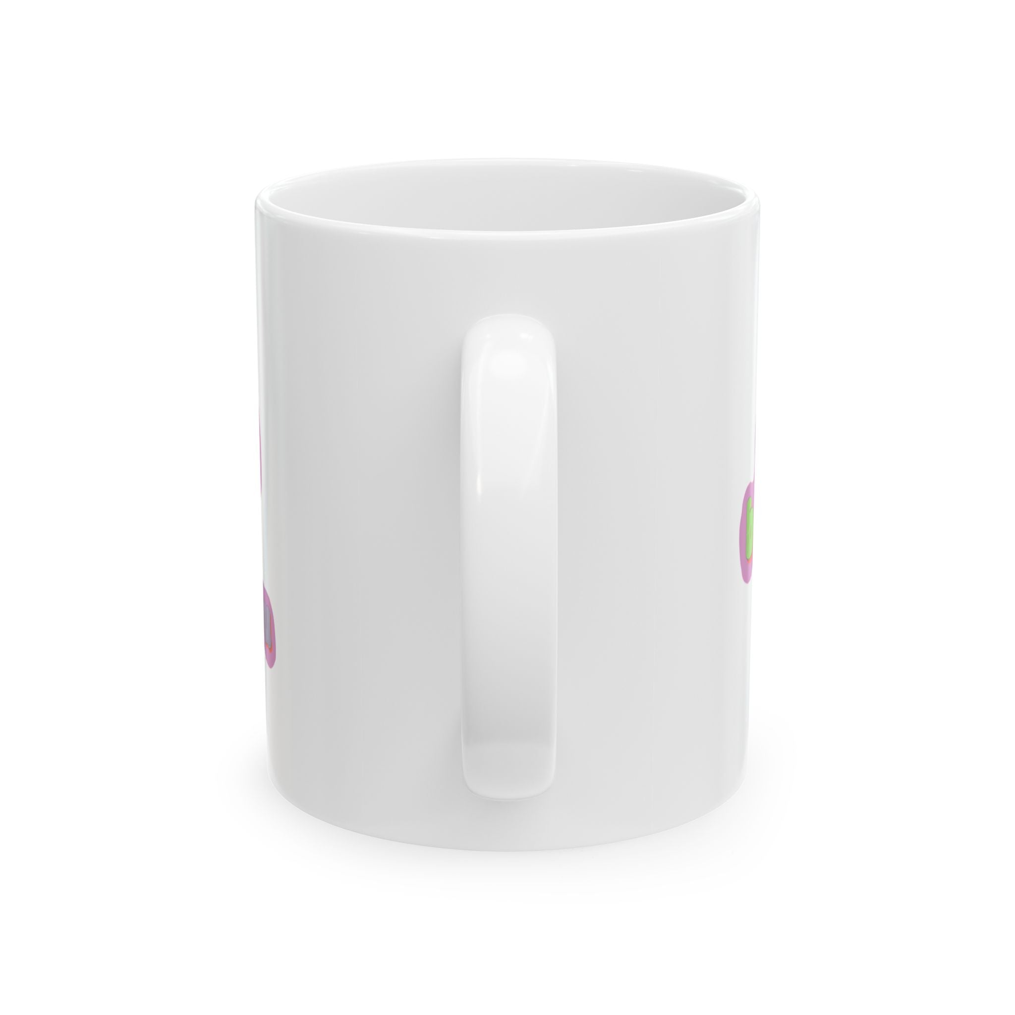 Not gay as in happy but Queer as in fuck you Ceramic Mug, (11oz, 15oz)