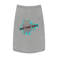 Pet Tank Top - 'Eat The Rich' Cartoon Cat Graphic Tank for Small Dogs & Cats