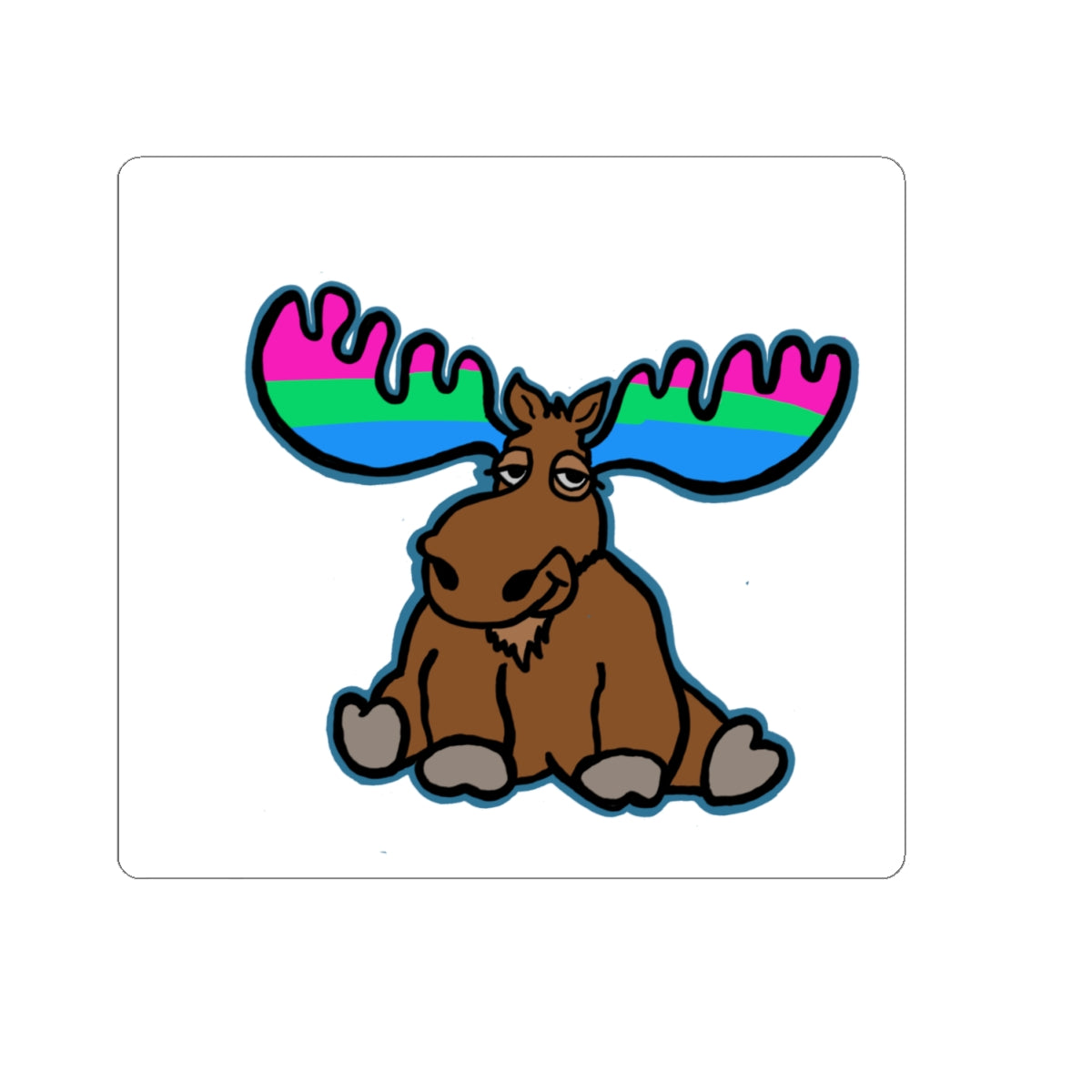 Polysexual Pride Moose