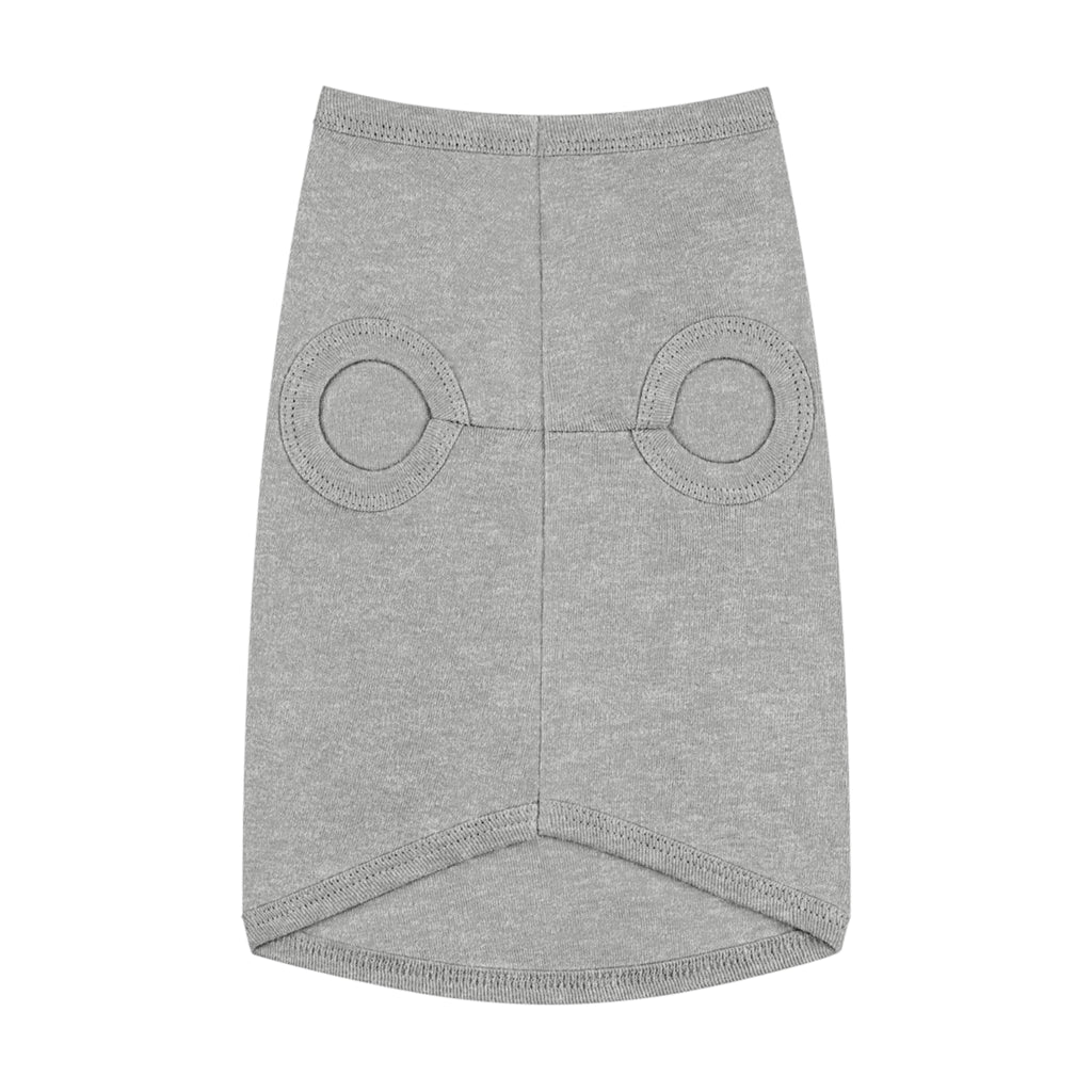 Pet Tank Top - 'Eat The Rich' Cartoon Cat Graphic Tank for Small Dogs & Cats