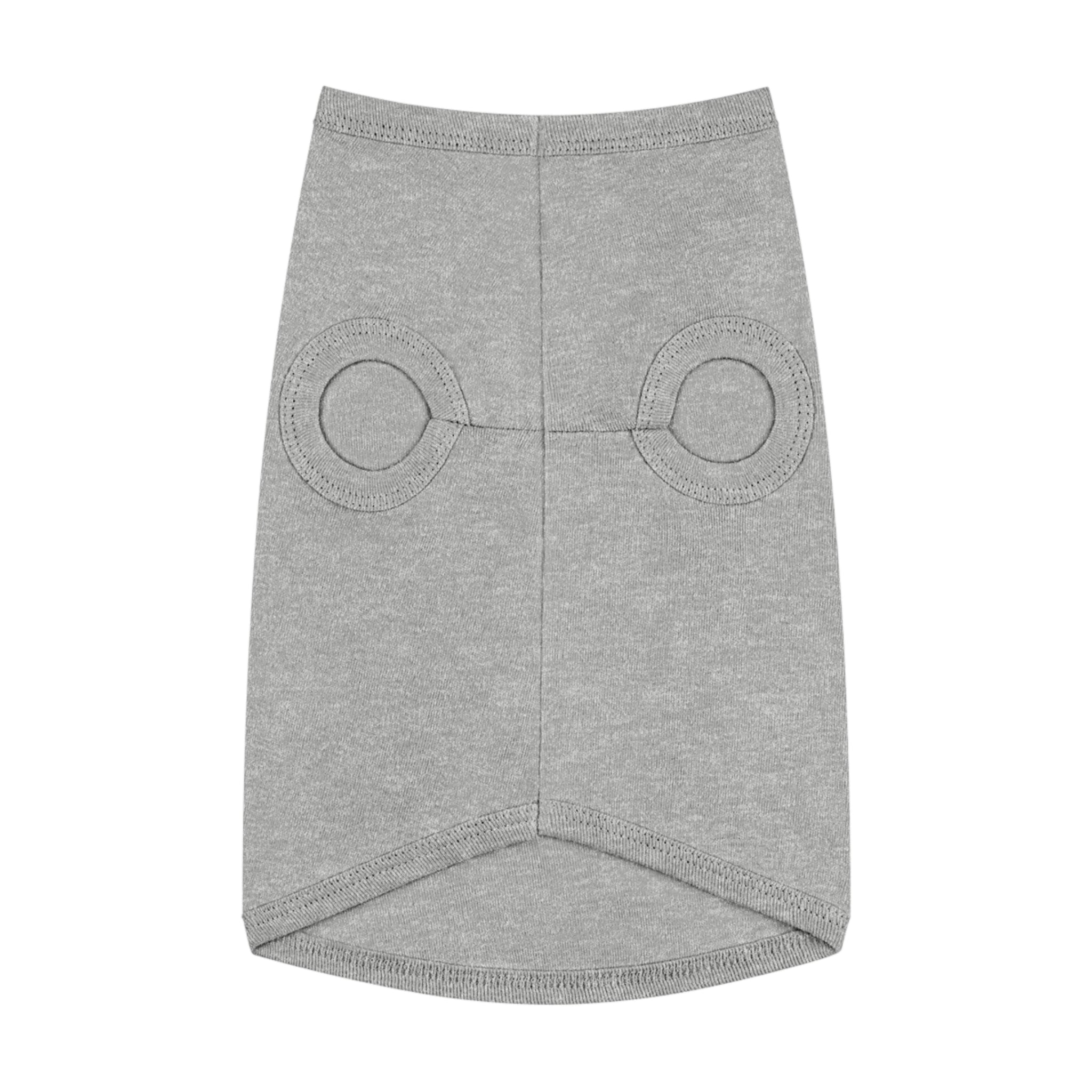Pet Tank Top - 'Eat The Rich' Cartoon Cat Graphic Tank for Small Dogs & Cats