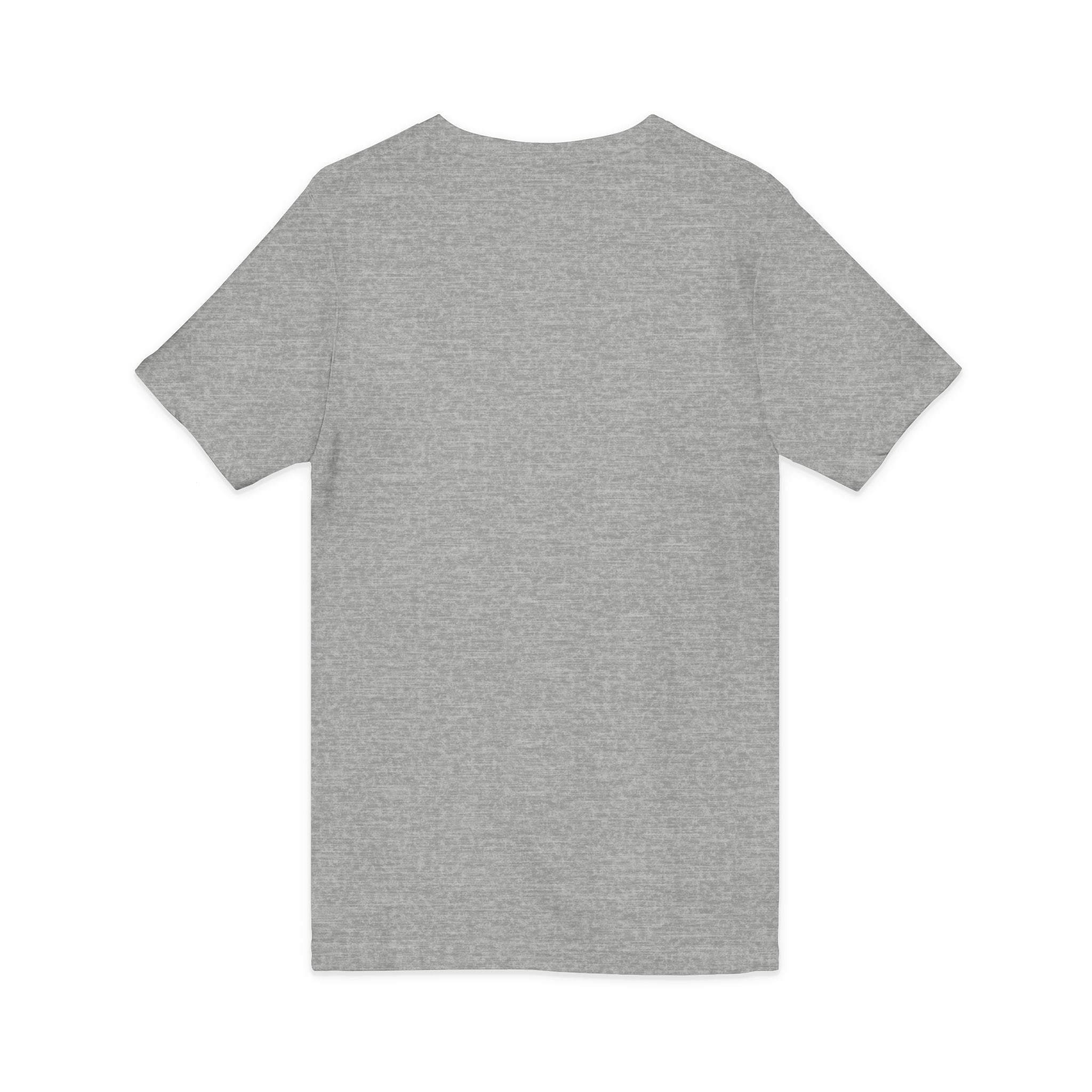 Trans Ally Pastel Heart V-Neck Tee — “I’m So Happy You’re Here”