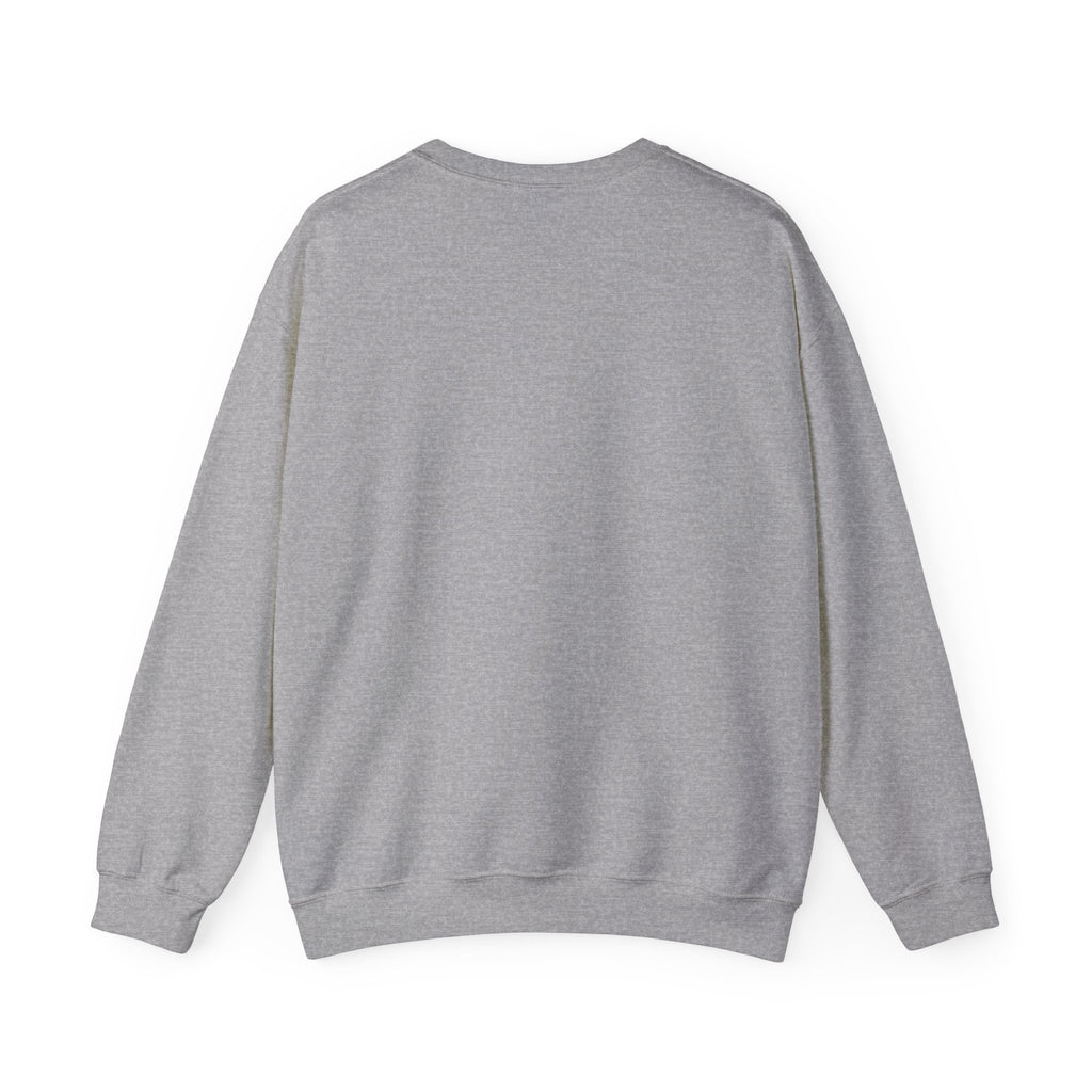 Crewneck Sweatshirt — Cute Rainbow Cow "We Are The Thing Our Parents Warned Us About" Graphic