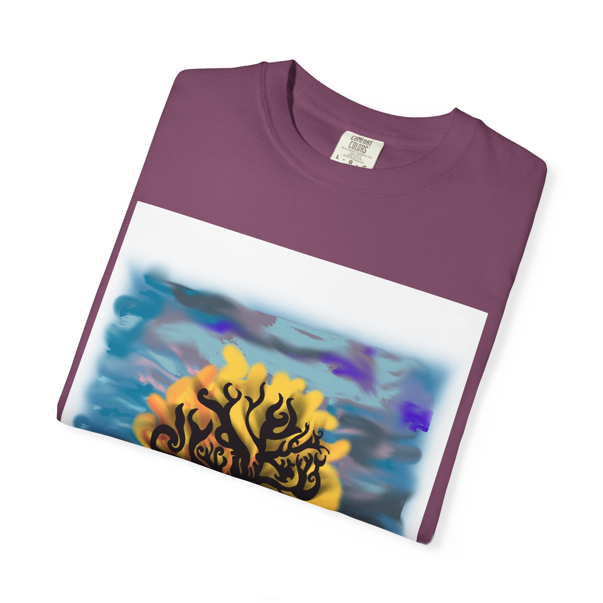 Tree of Life T-Shirt — Sunset Silhouette Graphic Tee