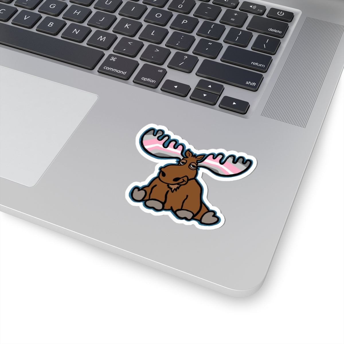 Demigirl Pride Moose Sticker