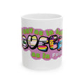 Not gay as in happy but Queer as in fuck you Ceramic Mug, (11oz, 15oz)