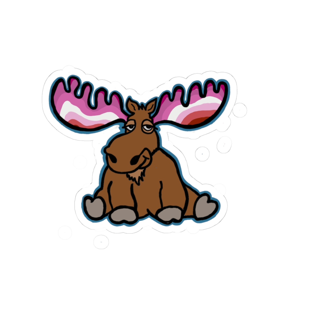 Pride Moose - Lesbian